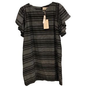 Moon River Anthropologie Striped Tunic Dress